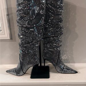 Michael Kors Dawn Studded Boots size 8
